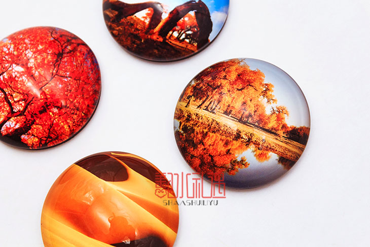 鄯水礼遇打造精美水晶冰箱贴