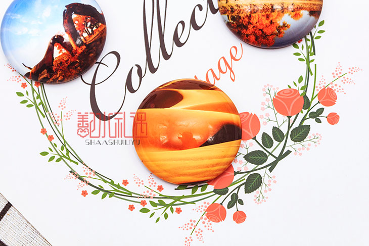 冰箱贴定制 冰箱贴选购 水晶纪念品 水晶冰箱贴