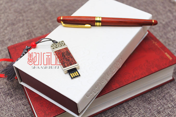 企业纪念品定制 红木纪念品