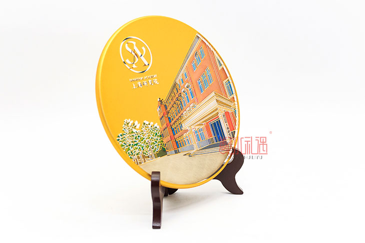 纪念盘定制选鄯水礼遇