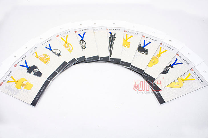 湖北省博金属书签又加购1000枚啦！