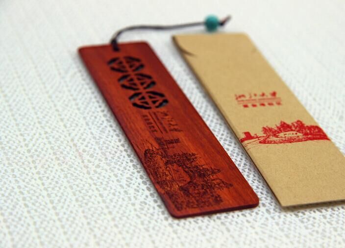 浙江大学加定制红木书签