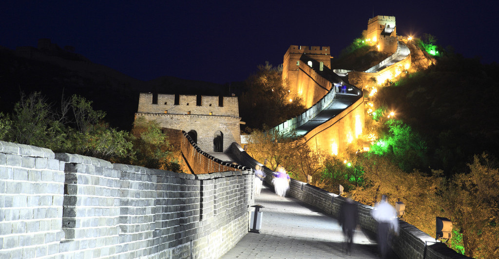 八达岭剪影--鄯水礼遇冰箱贴