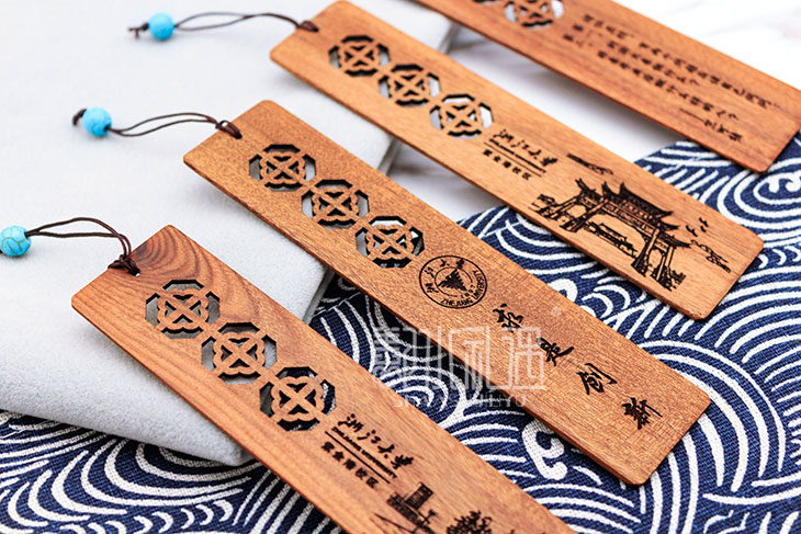 红木书签 校园纪念品