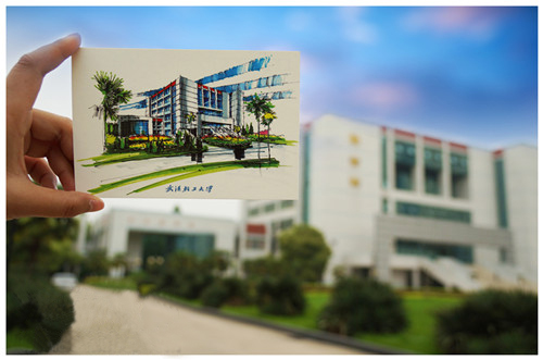 明信片定格美好记忆