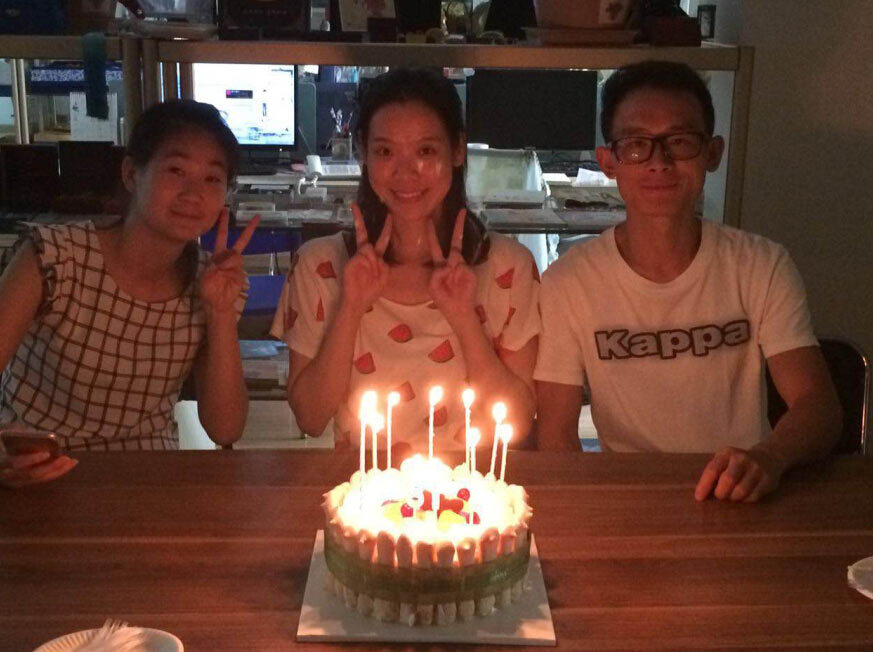 庆祝鄯水礼遇小伙伴儿生日,we are 伐木累!